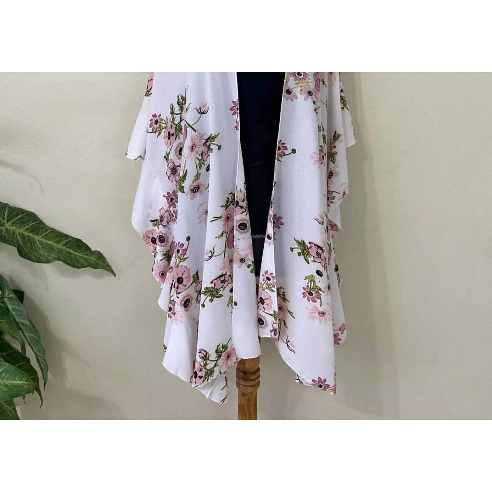 NEW JACK & MISSY floral kimono in white
